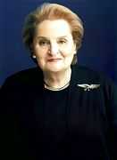 Мадлен Олбрайт - первая женщина в должности государственного секретаря США (1997-2001).